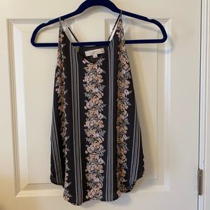 LOFT FLOWY FLORAL TANK
